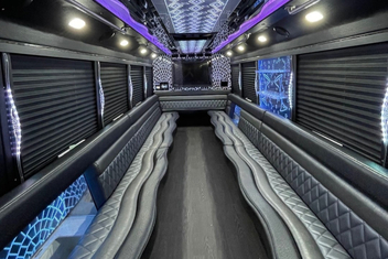 Savannah Party Bus Interior