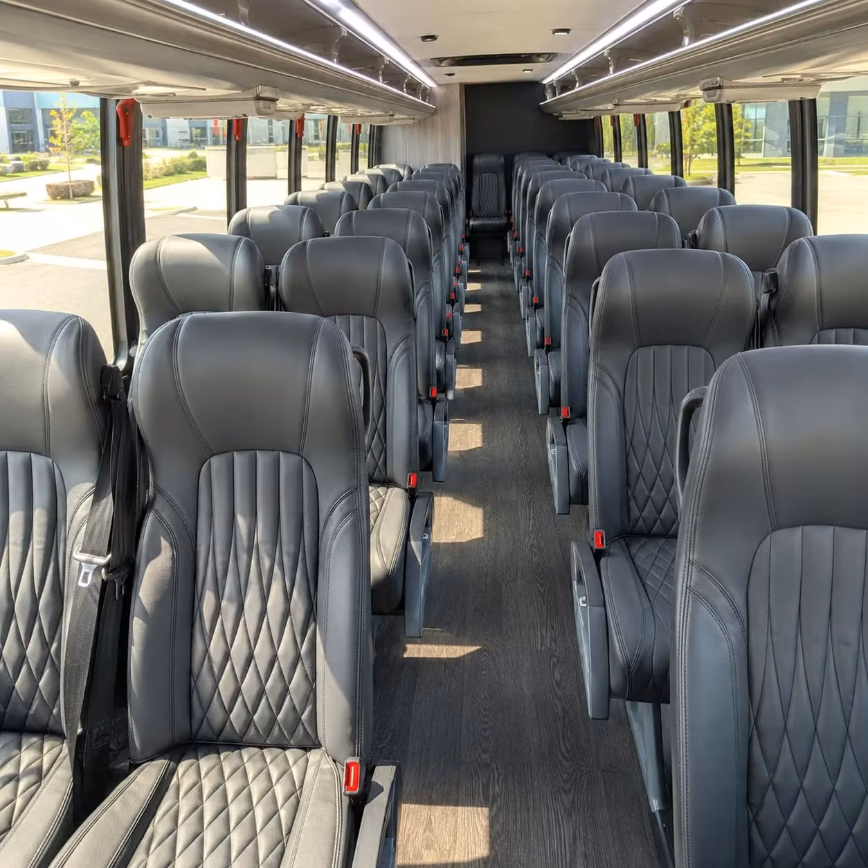 30 passenger minibus inside