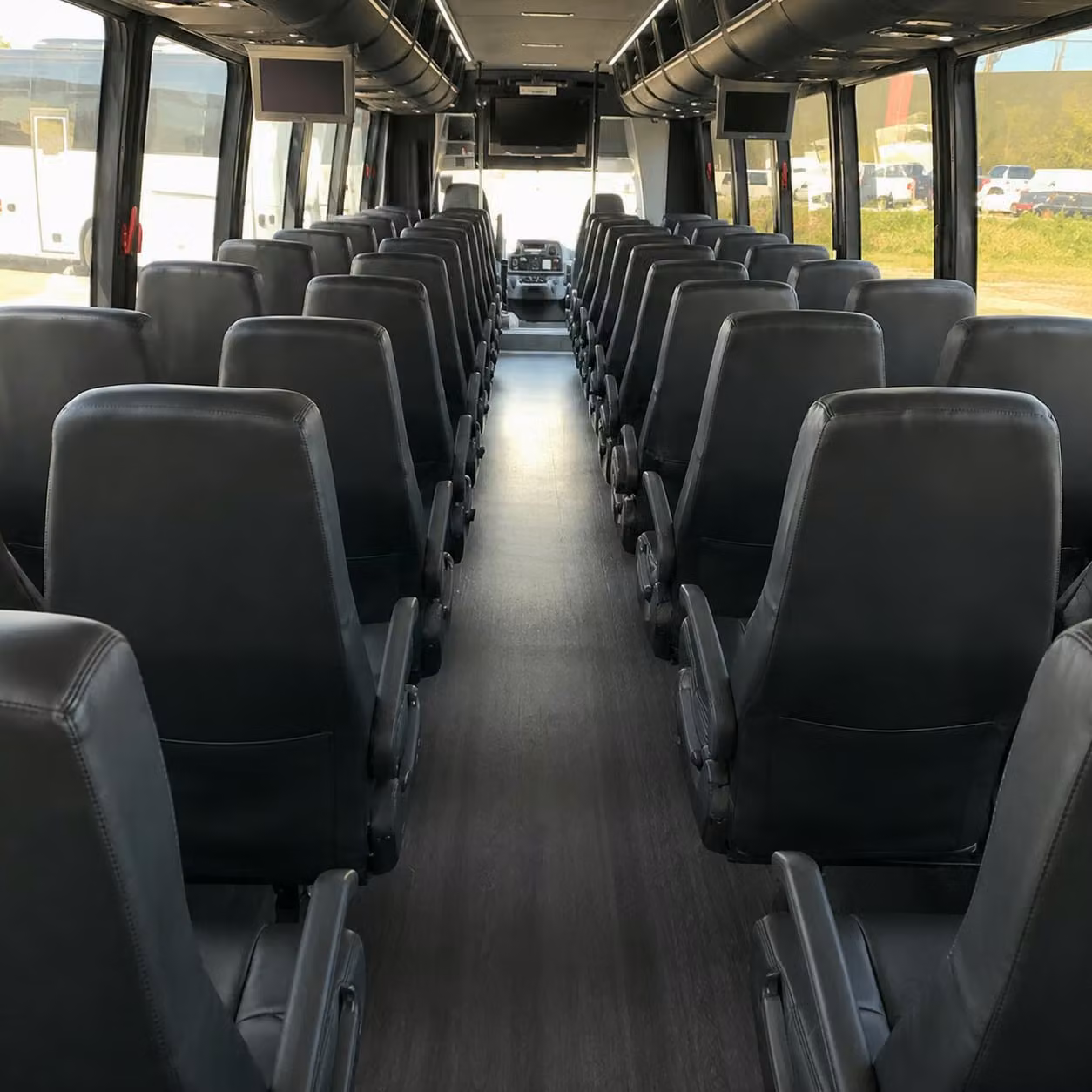 35 passenger minibus inside