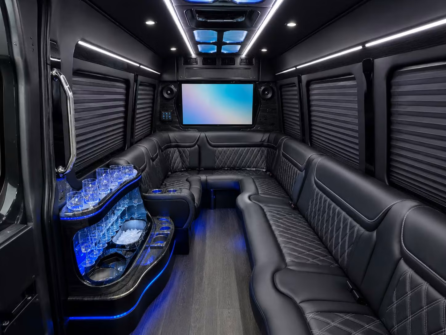 bus rental options for savannah trips