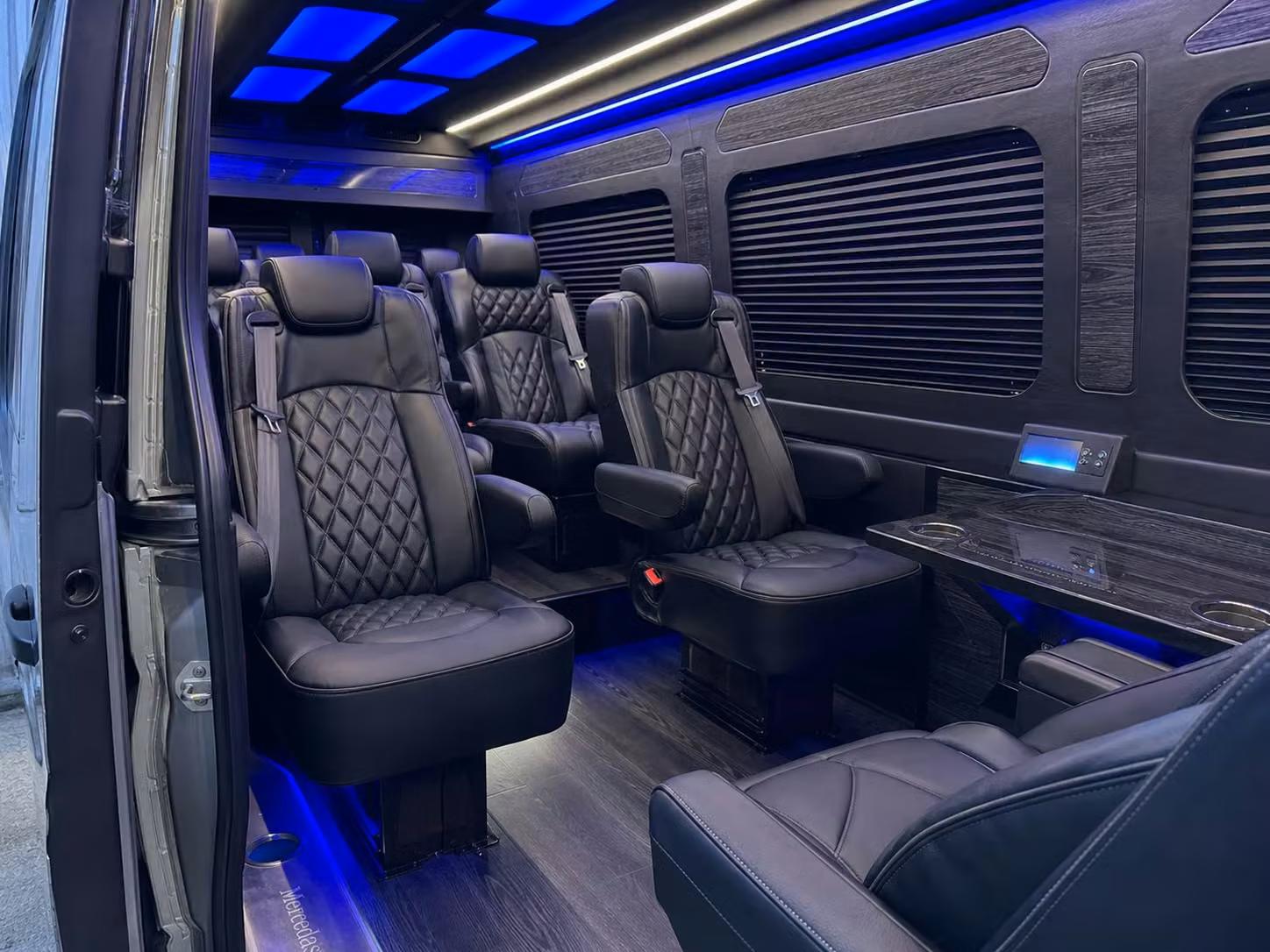 sprinter van transportation for groups and events across savannah